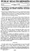 Weekly Reports for NOVEMBER 13 1936