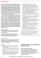 Rickettsial Disease Outbreak Mexico 2022