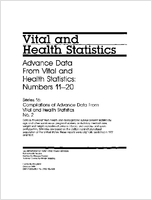 Advance Data from Vital and Health Statistics Numbers 1120