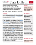 Mental Health Trends in the Construction Industry A Look at Anxiety Depression Psychological Distress Suicides and Overdoses
