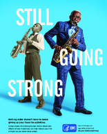 Still Going Strong Getting older doesnt have to mean giving up your favorite activities Saxaphone