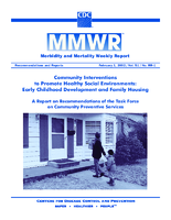 Morbidity and Mortality Weekly Report Recommendations and Reports February 1 2002  Vol 51  No RR1