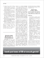 Antimicrobial Resistance in Campylobacter