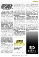 Emerging Infectious Disease News  Notes 2003 Annual Conference on Antimicrobial Resistance Science  Prevention  Control