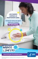 Las manos limpias lo mantienen sano