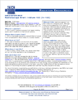 Radiosotope Brief Iridium192 IR192