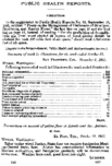 Weekly Reports for November 6 1903