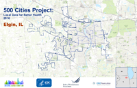 500 Cities Project Local Data for Better Health 2016 Elgin IL