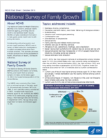 National Survey of Family Growth October 2015