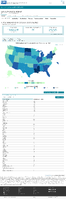 United States COVID19 cases and deaths by state reported to the CDC since January 22 2020 COVID19 death rate in the US reported to the CDC by stateterritory deaths per 100000 Dedcember 3 2020