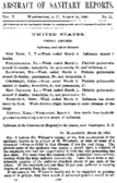 Abstract of sanitary reports  v V no 11 March 14 1890