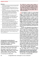 Integrating Veterinary Diagnostic Laboratories for Emergency Use Testing during Pandemics1