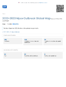202223 mpox outbreak global map  deaths