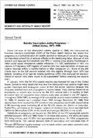 MMWR Morbidity and Mortality Weekly Report May 5 1989  Vol 38  No 17