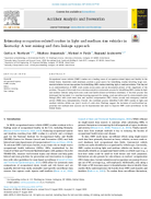 Estimating OccupationRelated Crashes in Light and Medium Size Vehicles in Kentucky A Text Mining and Data Linkage Approach