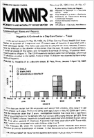 Morbidity and Mortality Weekly Report MMWR November 28 1980  Vol 29  No 47