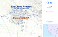 500 Cities Project Local Data for Better Health 2014 Bakersfield CA