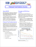 National Vital Statistics System March 2014