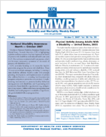 MMWR Morbidity and Mortality Weekly Report Vol 56 No 39 October 5 2007