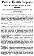 Public health reports  v 55 no 47 NOVEMBER 22 1940