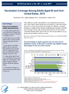 Vaccination Coverage Among Adults Aged 65 and Over United States 2015
