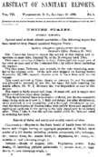 Absract of sanitary reports  v 7 no 5 January 29 1892