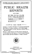 Public Health Reports  v 48 no 11  cover
