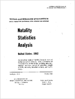 Natality Statistics Analysis United States  1962