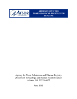 Addendum to the Toxicological Profile for Benzene June 2015