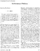 Infection psychoses