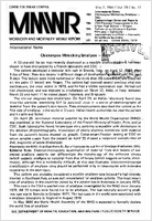 Morbidity and Mortality Weekly Report MMWR May 2 1980  Vol 29  No 17