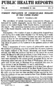 Weekly Reports for NOVEMBER 23 1934