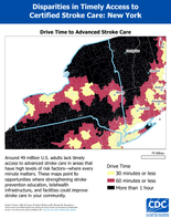 NY Drive Time to Advanced Stroke Care