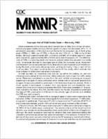 MMWR Morbidity and Mortality Weekly Report Vol 47 No 26 July 10 1998