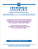 Morbidity and Mortality Weekly Report Recommendations and Reports December 8 2006  Vol 55  No RR16