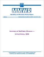 Summary of Notifiable Diseases  United States 2005
