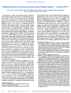 Health Disparities Among American IndiansAlaska Natives  Arizona 2017