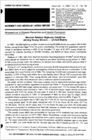 MMWR Morbidity and Mortality Weekly Report December 10 1982  Vol 31  No 48