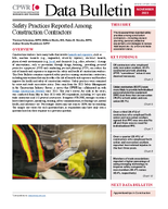 Data Bulletin Safety Practices Reported Among Construction Contractors