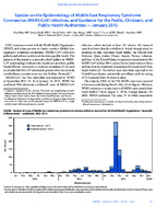 Update on the Epidemiology of Middle East Respiratory Syndrome Coronavirus MERSCoV Infection and Guidance for the Public Clinicians and Public Health Authorities  January 2015