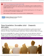 Teen newsletter December 2020  Domestic HIVAIDS
