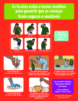 As Escolas esto a tomar medidas para garantir que as crianas ficam seguras e saudveis