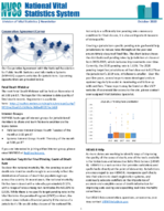 National Vital Statistics System Division of Vital Statistics newsletter October 2020