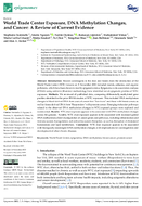 World Trade Center Exposure DNA Methylation Changes and Cancer A Review of Current Evidence