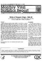 Births of Hispanic origin 198995