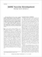 SARS Vaccine Development