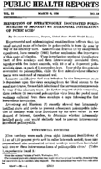 Weekly Reports for MARCH 6 1936