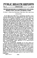 Public health reports  v 47 no 34 AUGUST 19 1932