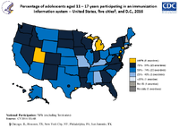 2016 IISAR Adolescent Participation Map