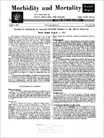 Morbidity and Mortality Weekly Report Vol 2 No 30 week ended August 1 1953